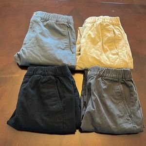 Old Navy 4 slim flex pants bundle